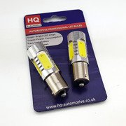 2pcs Indicator LED Car Bulbs 16W High Power P21W or PY21W YELLOW AMBER