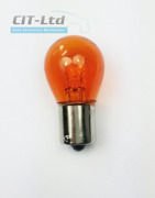 Car Light Incandescent Bulb PY21W (581) BAU 12V 21W glass Amber