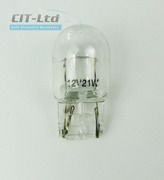 Car Light Incandescent Bulb W21W 582 W3X16d 7440 12V 21W Glass Clear