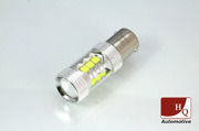 LED Bulb P21W BA15s 382 80W LED 16*5W High-Power XBD with lens WHITE