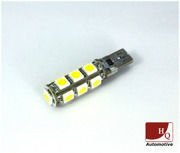 LED Car Light Bulb W5W 13xSMD-5050 CanBus 8000K