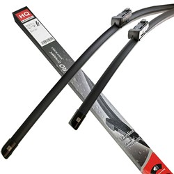 Two Front Frameless Wiper Blades HQ Aero Dynamic - ADB81-624 Twin Box