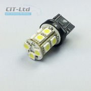 W21/5W (7443) 13 LED Bulb SMD-5050 A RED