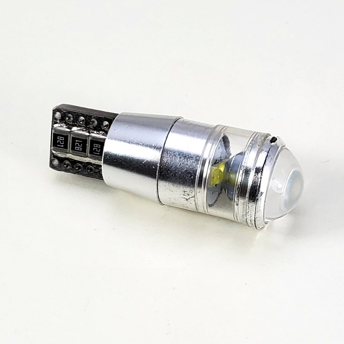 2x HQ Automotive W5W LED Bulb CanBus 3*5W High-Power Reflector