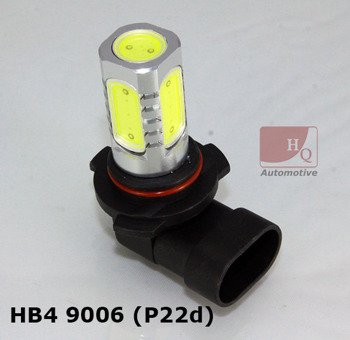 Car LED Bulb HB4 9006 7.5W (5x 1.5W) HP WHITE