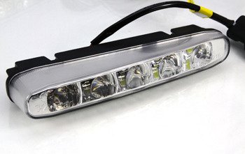 High Quality DRL Daytime Running Lights 5-LED High-Power HQ-V6