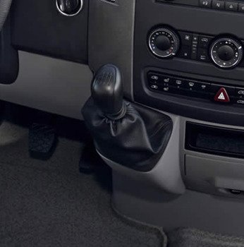 Leather Gear Shift Gaiter Cover Sleeve Fit Mercedes SPRINTER