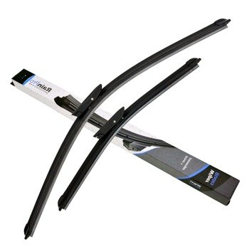 Set of Front Flat Windscreen Wipers  RainPro - AD81-427 Twin Box