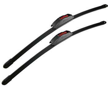 Two Front Frameless Wiper Blades HQ Aero Dynamic - AD81-811 Twin Box