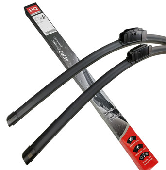 Two Front Frameless Wiper Blades HQ Aero Dynamic - ADWM42-821 Twin Box