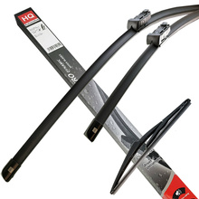 Front & Rear kit of Aero Flat Wiper Blades fit Alfa Romeo Stelvio Nov.2016->