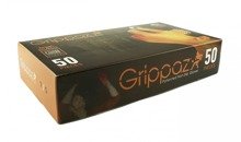 Grippaz 246 Disposable Nitrile Gloves size S Powder-Free ORANGE