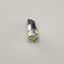 HQ Automotive 2x W5W 6 SMD-5630 12V CanBus WHITE LED BULB 2pcs