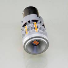 PY21W BAU15S SMD-3020 CanBus HQ Automotive Car LED Indicator Bulbs 2pcs AMBER