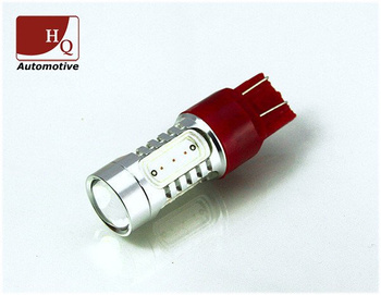 W21W 582; W21/5W 580 16W LED Bulb High Power with lens (No polarity) Red