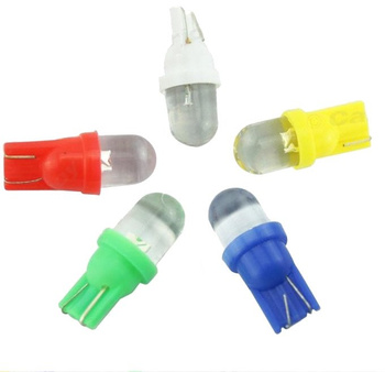 LED Car Bulb W5W 1x LED (round led) GREEN