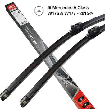 Wiper Blades for MERCEDES A -Class W177 2018-onwards Front 2pcs HQ Automotive