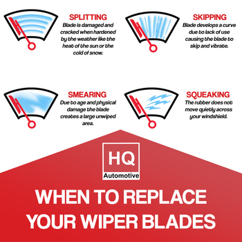 Wiper Blades for SKODA Fabia Hatchback (2021 and later) HQ Front Pair 26-inch + 18-inch with Top-Lock 16mm connector