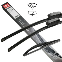 Wiper Blades for RENAULT Scenic & Grand MPV (2003-2004) HQ Automotive Front Rear Set with special connector
