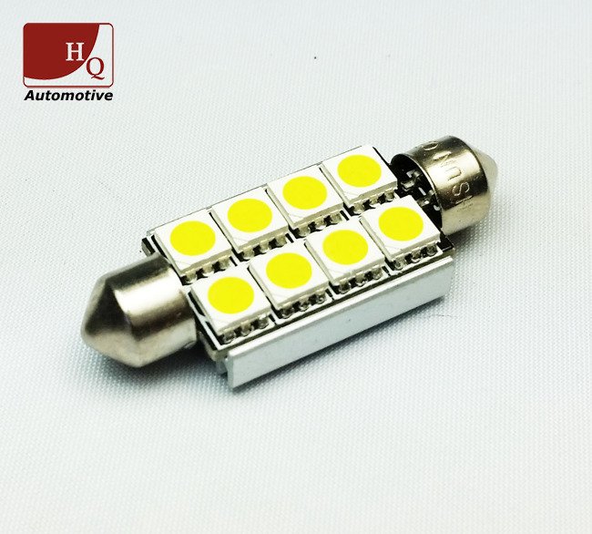 LED Żarówka Ledowa C10W 8x SMD-5050 festoon/rurkowa 42mm CanBus